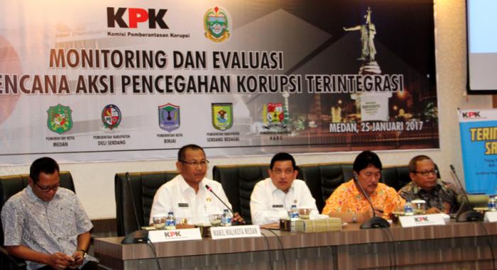KPK di Balai Kota Medan, Ini Agendanya
