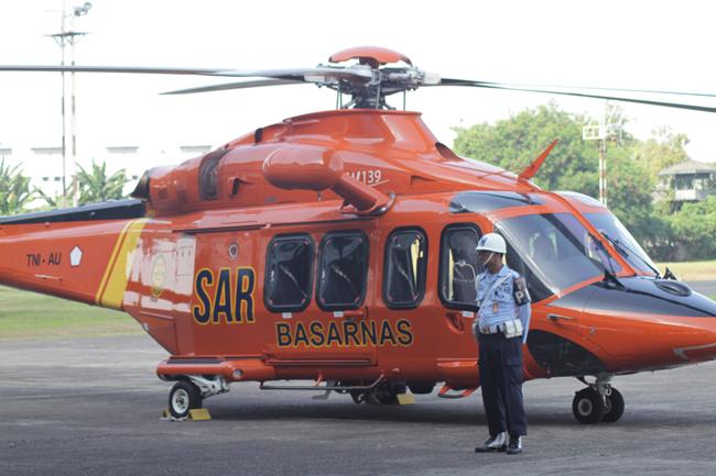 Ini Helikopter AW 139 Milik Pemprov Sumut Bantuan Basarnas