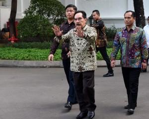 Bertemu Presiden Jokowi, Antasari Azhar : Ssst..