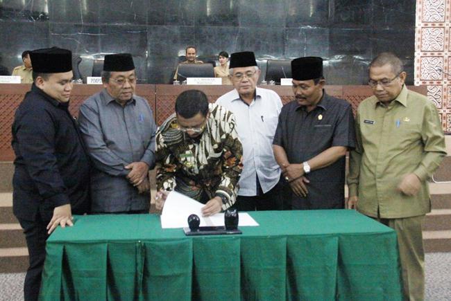 Gubernur Segera Sampaikan Ranperda APBD ke Mendagri