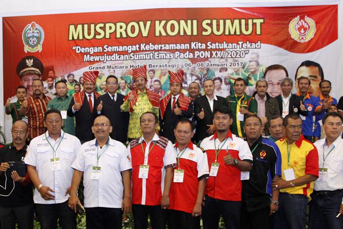 Musprov KONI, Sumut Miliki Tekad Besar Tuan Rumah PON 2024