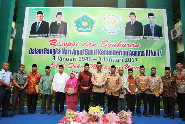 Gubernur : Kemenag Bukan Milik Satu Agama