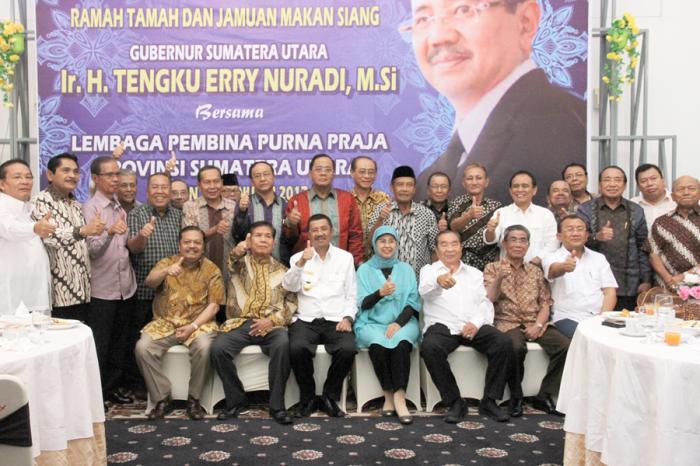 Gubernur Silaturahmi dengan Purna Praja, Dr RE Nainggolan MM : ASN Harus Loyal dan Jangan Mundur