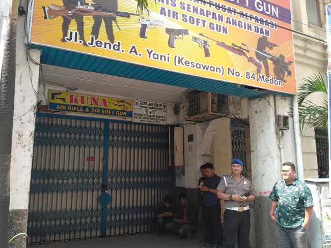Pemilik Toko Tewas Ditembak OTK di Kesawan Medan