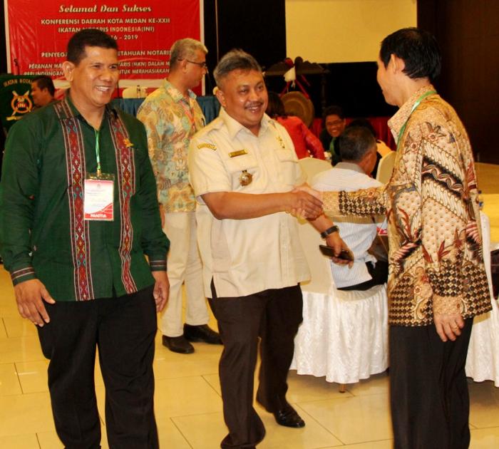 Kadispenda Medan Buka Konferda INI