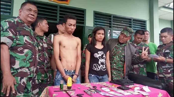 Kerjakan Ini, Sepasang Kekasih Bonyok di Asrama TNI