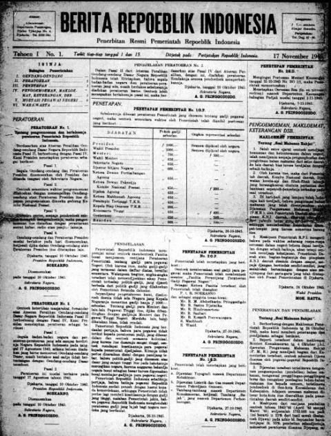 Koran Bersejarah Indonesia Sekarang Dapat Diakses Online