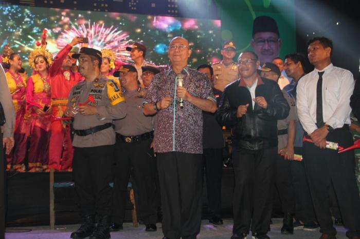 Penyambutan Tahun Baru di Medan