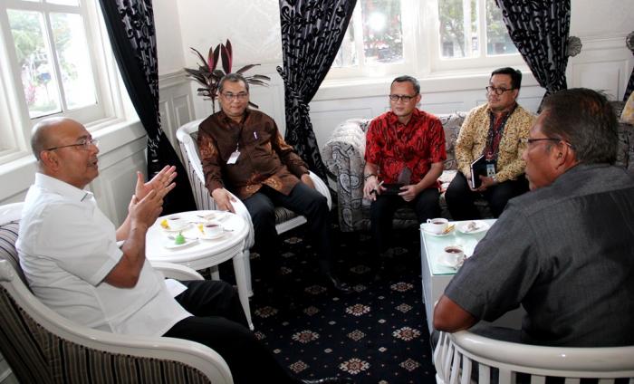 Kunjungan Kepala Perwakilan BI Sumut ke Balai Kota