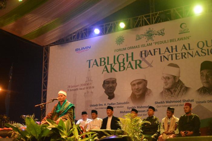 Tabligh Akbar PT Pelindo 1 Sukses di Belawan