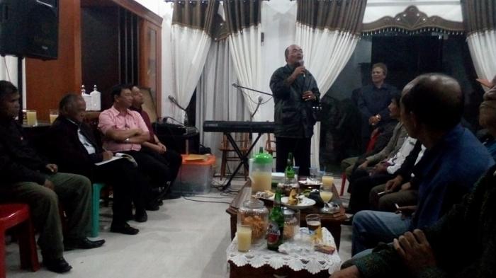 Syukuran Tahun Baru di Kediaman Torang Lumbantobing (TOLUTO) Membawa Semangat Bagi Pendukung TOMAN