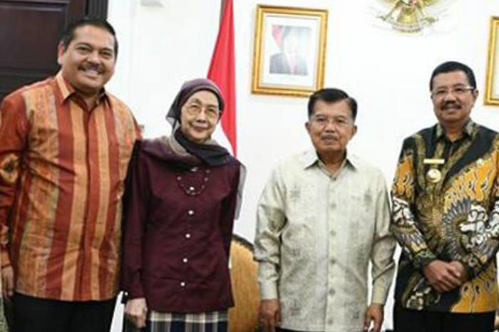 Temui JK, Erry Bahas Pilkada Sumut