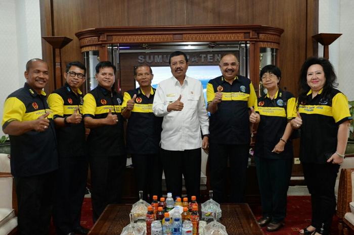 Gubernur Berharap Kabupaten Kota Ikut Gairahkan Drum Band Di Sumut