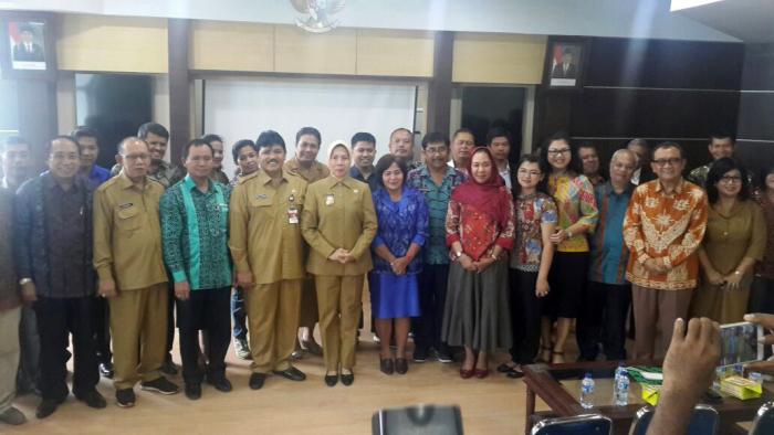 Wagubsu Lantik Badan Pengelola Geopark Kaldera Toba