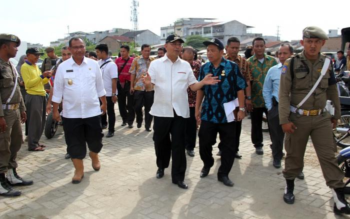 Wali Kota Minta Finishing Pasar Marelan Dilakukan Secepatnya