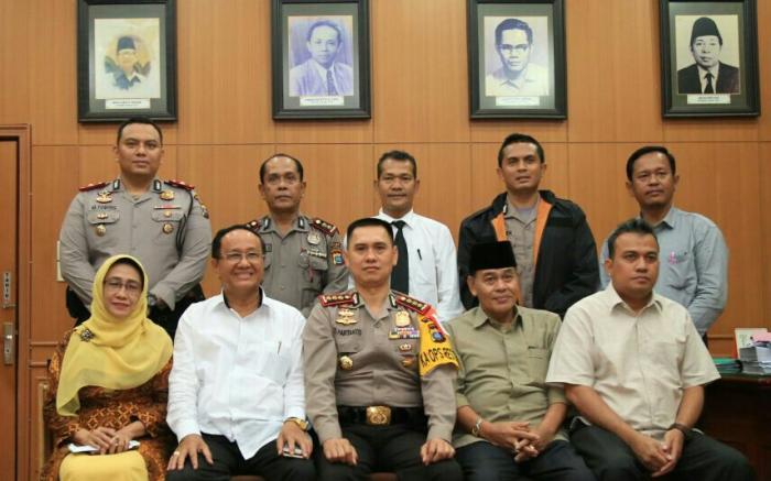 Kapolrestabes Medan Silaturahmi ke Kampus UISU