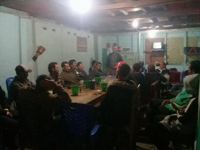 Tim Pemenangan TO-MAN Konsolidasi di Siborongborong Taput