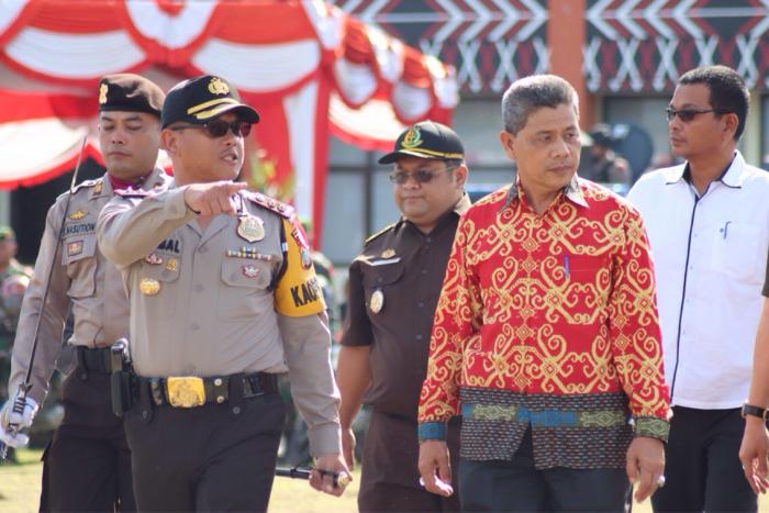 Polres Tapsel Gelar Operasi PAM Pilkada Serentak 2018