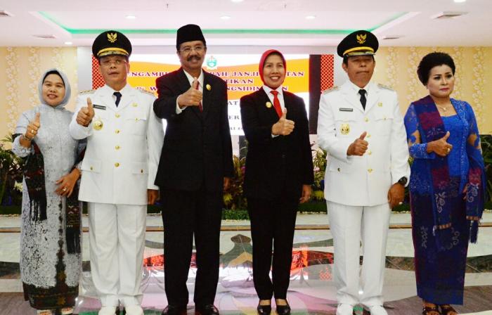 Lantik Pj Wali Kota Sidempuan dan Wakil Wali Kota Siantar, Gubsu : Kita akan Diuji Dalam Berdemokrasi