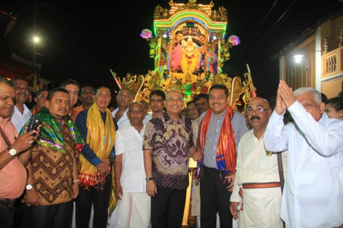 Pelepasan Arakan Kereta Kencana Rayakan Thaipusam