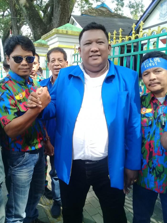 Apel Akbar, FSPTI-SPTI Sumut Tolak Hoaks dan Golput dan Coblos Jokowi