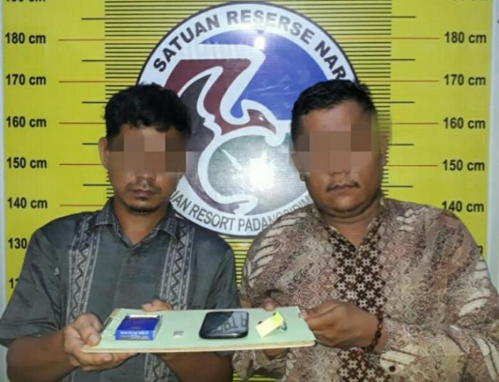 Polres Padangsidimpuan Ringkus Dua ASN Paluta Terkait Narkoba