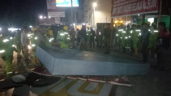 Lagi, 26 Papan Reklame di Bongkar Pemko Medan