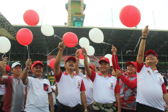 Pembukaan Kegiatan Olahraga dan Seni Rebut Piala Kapolda