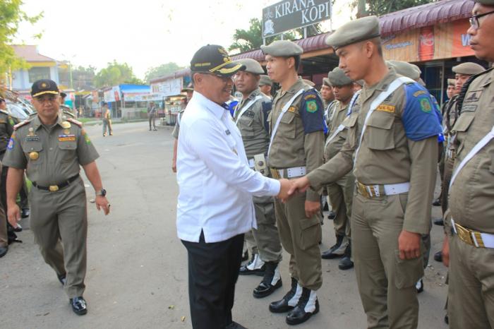 Tahun 2019, Ini Pesan Akhyar Kepada Satpol PP