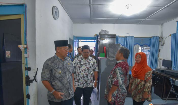Pasca Libur Tahun Baru, Wakil Walikota Padangsidimpuan Sidak Kehadiran ASN