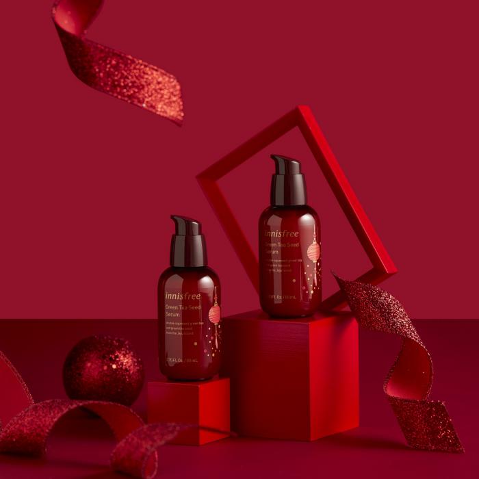 innisfree Rilis Produk Terlaris Green Tea Seed Serum Edisi Imlek