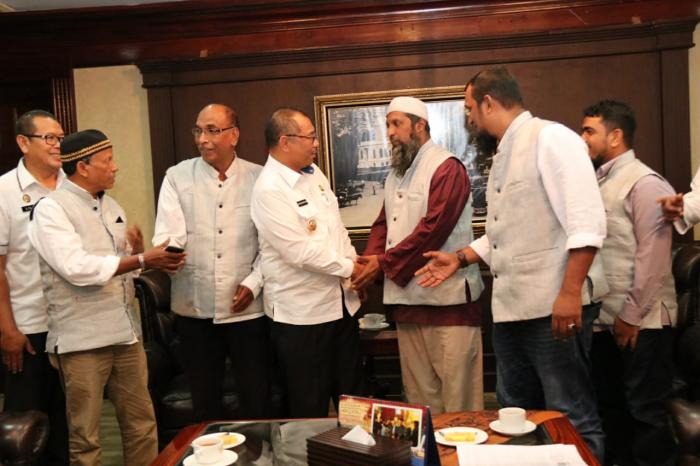 YIMS Minta Pemko Medan Bantu Pengurusan Sertifikat Wakaf Masjid Jamik