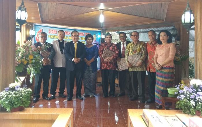 Hadiri Syukuran Tahun Baru Pimpinan GMI Wilayah I, RE Nainggolan Ajak Warga Gereja Hindari Narkoba dan Perangi Sampah Plastik