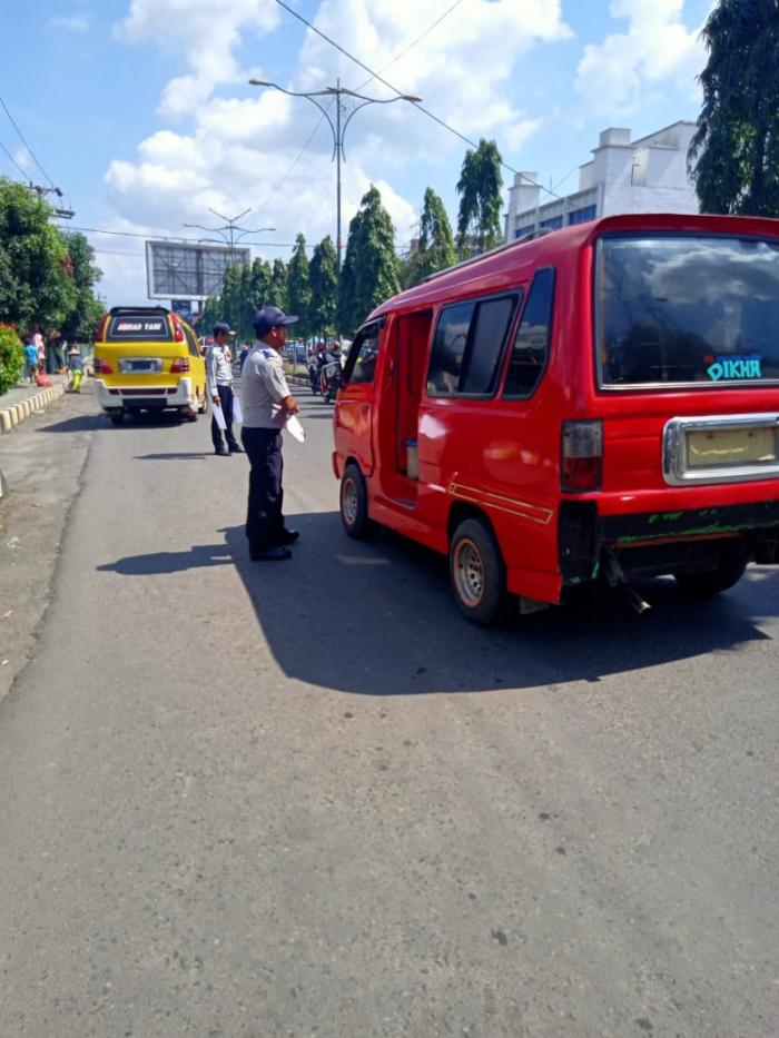 Pemkot Padangsidimpuan Tertibkan Angkot Yang Tidak Sesuai Rute Line Trayek