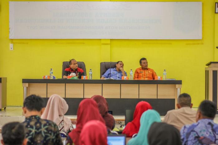 Pemko Padangsidimpuan Sosialisasikan E-Formasi ASN