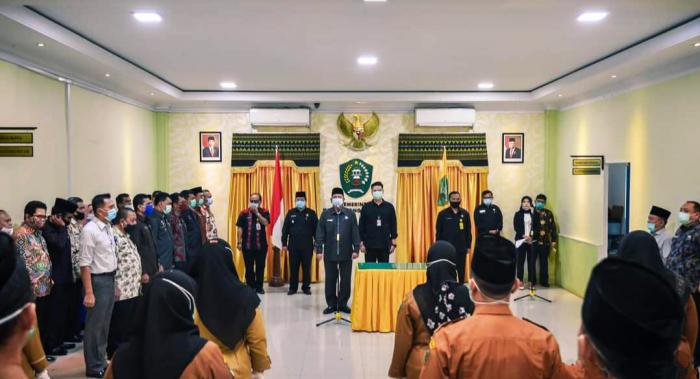 Walikota Sidimpuan Lantik Sejumlah Pejabat Administrator