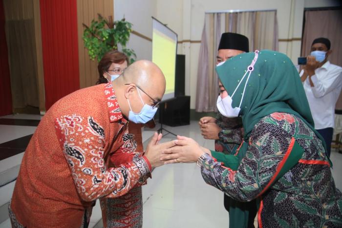 Bupati Labuhanbatu Hadiri Acara Pisah Sambut Ketua Pengadilan Negeri Rantauprapat