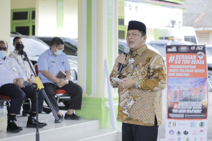 Peduli Bencana, Pemko Sidimpuan Siap Bekerjasama Dengan MRI