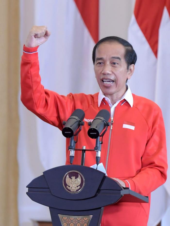 Presiden Jokowi Hadir Secara Virtual pada HUT ke-48 PDIP