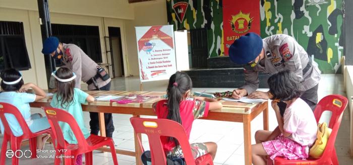Melalui BRAIN, Brimob Polda Sumut Dukung Cerdaskan Kehidupan Bangsa