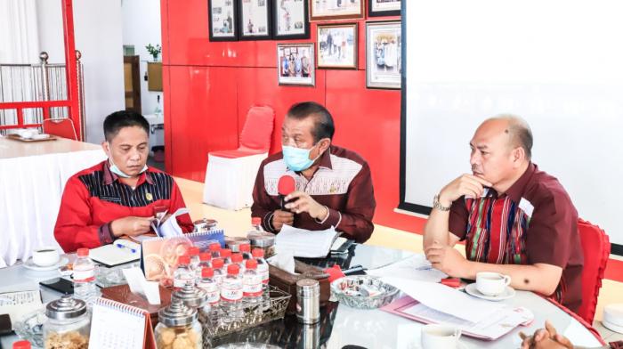 Pimpin Rapat Program Kerja Jangka Pendek, Bupati Taput Arahkan Perangkat Daerah Mampu Bekerja Sinergi