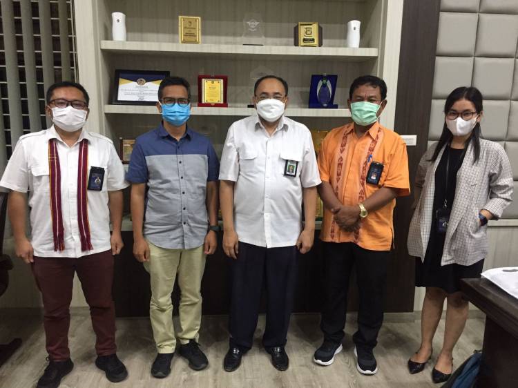 Perkuat Silahturahmi, BPODT Kunjungi Kepala Kantor Balai Besar Pelaksanaan Jalan Nasional Sumatera Utara Yang Baru