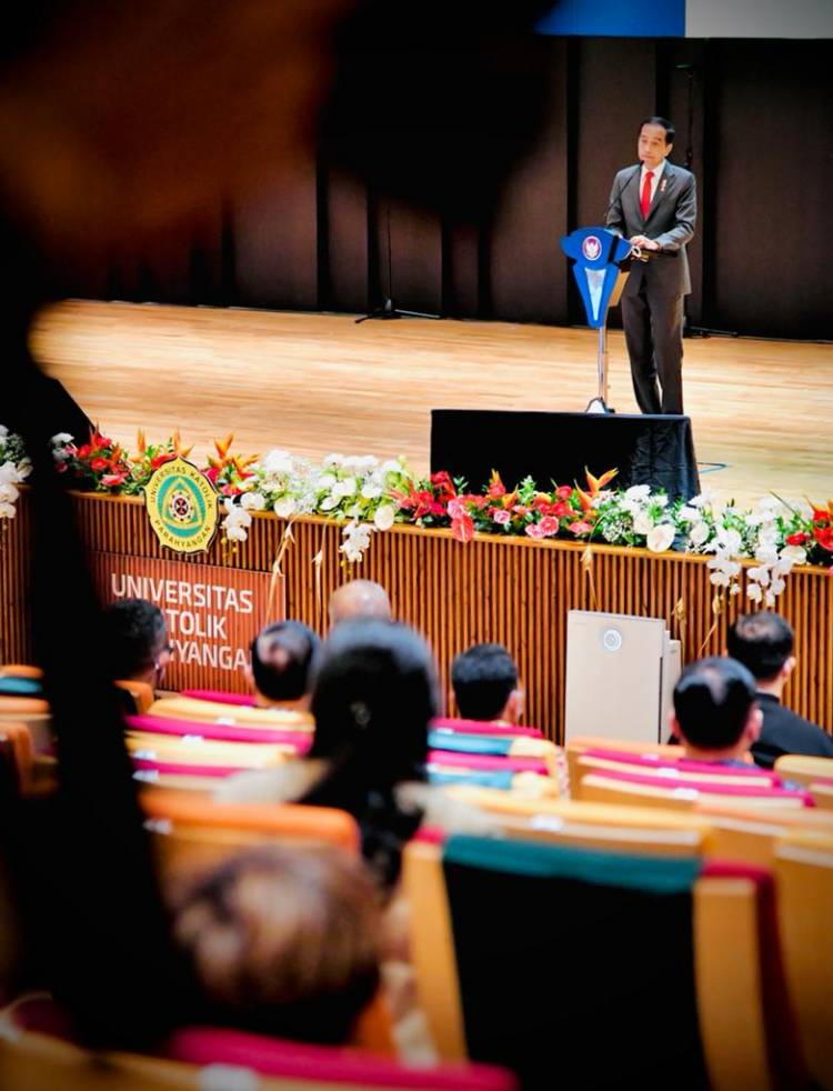 Dies Natalis ke-67 Unpar, Presiden Bicara Implementasi Pancasila dalam Penanganan Pandemi