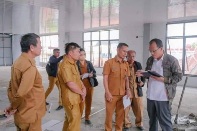 Bupati Humbang Hasundutan Tinjau Progres Pembangunan MPP