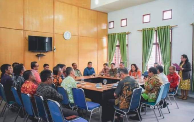 Sekda Pimpin Sertijab OPD Pemkab Kabupaten Humbang Hasundutan