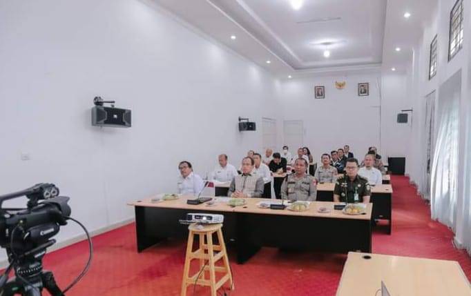 Bupati Humbang Hasundutan Ikuti Rakor Inspektur Daerah Se-Indonesia