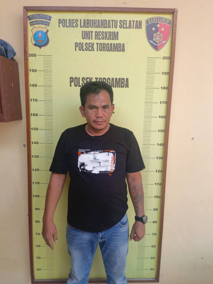 Polsek Torgamba Amankan 2 Pria Pelaku Narkoba