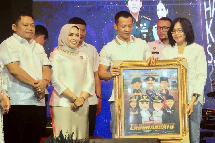 Bupati dan Wakil Bupati Labuhanbatu Hadiri Pisah Sambut Dandim 0209/LB