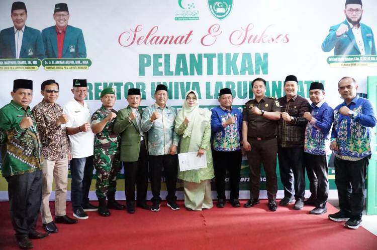 Sinergi Membangun Daerah, Wabup Labuhanbatu Hadiri Pelantikan Rektor UNIVA