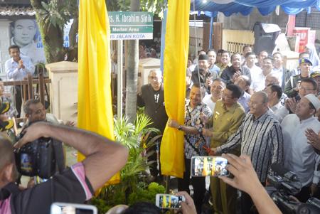 Tokoh Pers Ibrahim Sinik Jadi Nama Jalan di Kota Medan